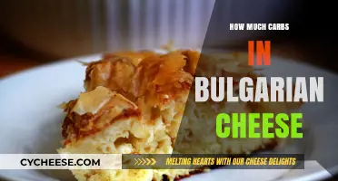 Carb Content in Bulgarian Cheese: A Nutritional Breakdown