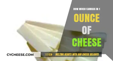 Carb Count in Cheese: Unveiling 1 Ounce's Hidden Carbs