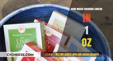 Measuring Cheddar Cheese: How Much is in 1 Ounce?