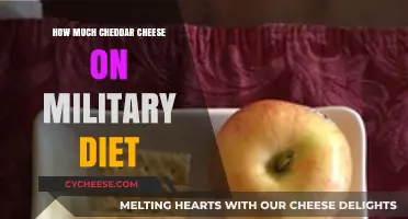 Cheddar Cheese Portions on the Military Diet: A Complete Guide