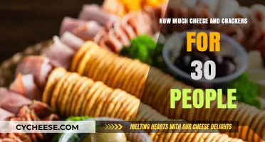 Perfect Cheese and Cracker Pairings: Serving 30 Guests Effortlessly
