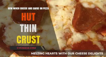 Perfect Cheese & Sauce Balance on Pizza Hut Thin Crust