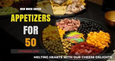 Perfect Cheese Appetizer Portions for 50 Guests: A Simple Guide