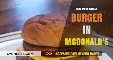 How Much Cheese is in a McDonald's Cheeseburger?