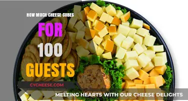 Cheese Cubes for 100 Guests: Perfect Portion Guide