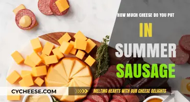 Perfect Summer Sausage: Mastering the Art of Cheese Quantity