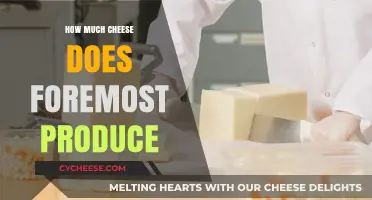 Foremost Cheese Production: Unveiling the Dairy Giant's Output Secrets