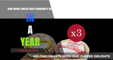Giordano's Annual Cheese Consumption: A Melty, Mouthwatering Revelation