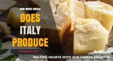 Italy's Cheese Production: Unveiling the Country's Dairy Dominance