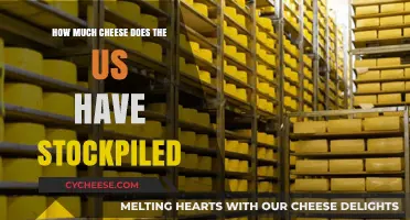America's Cheese Stockpile: How Much is Really Stored?