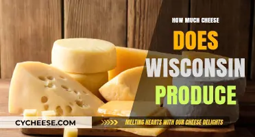 Wisconsin's Cheese Production: Uncovering the State's Dairy Dominance