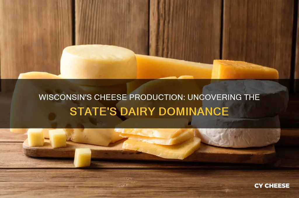 how much cheese does wisconsin produce