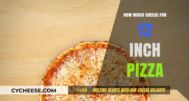 Perfect Cheese Topping Guide for a 12-Inch Pizza