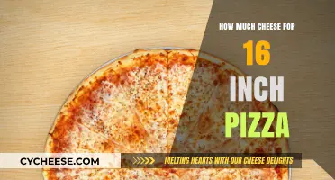 Perfect Cheese Topping Guide for a 16-Inch Pizza