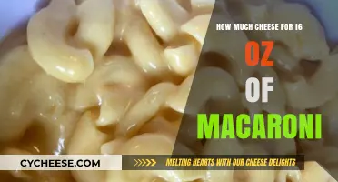 Perfect Mac and Cheese Ratio: Cheese Quantity for 16 oz Macaroni