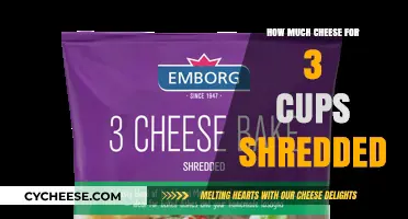 Perfect Cheese Measurements: How Much Cheese for 3 Cups Shredded?