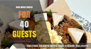 Perfect Cheese Platter: How Much Cheese for 40 Guests?