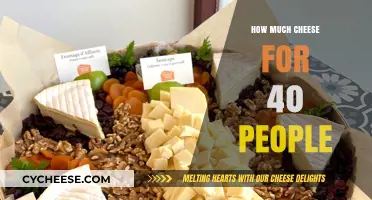 Perfect Cheese Portions: How Much to Serve 40 Guests Effortlessly