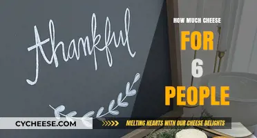 Perfect Cheese Portions: How Much to Serve 6 People