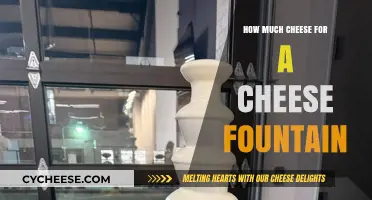 Perfect Cheese Fountain: Calculating the Right Amount of Cheese