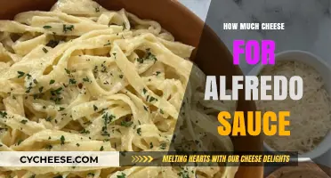 Perfect Alfredo Sauce: Ideal Cheese Quantity for Creamy Perfection
