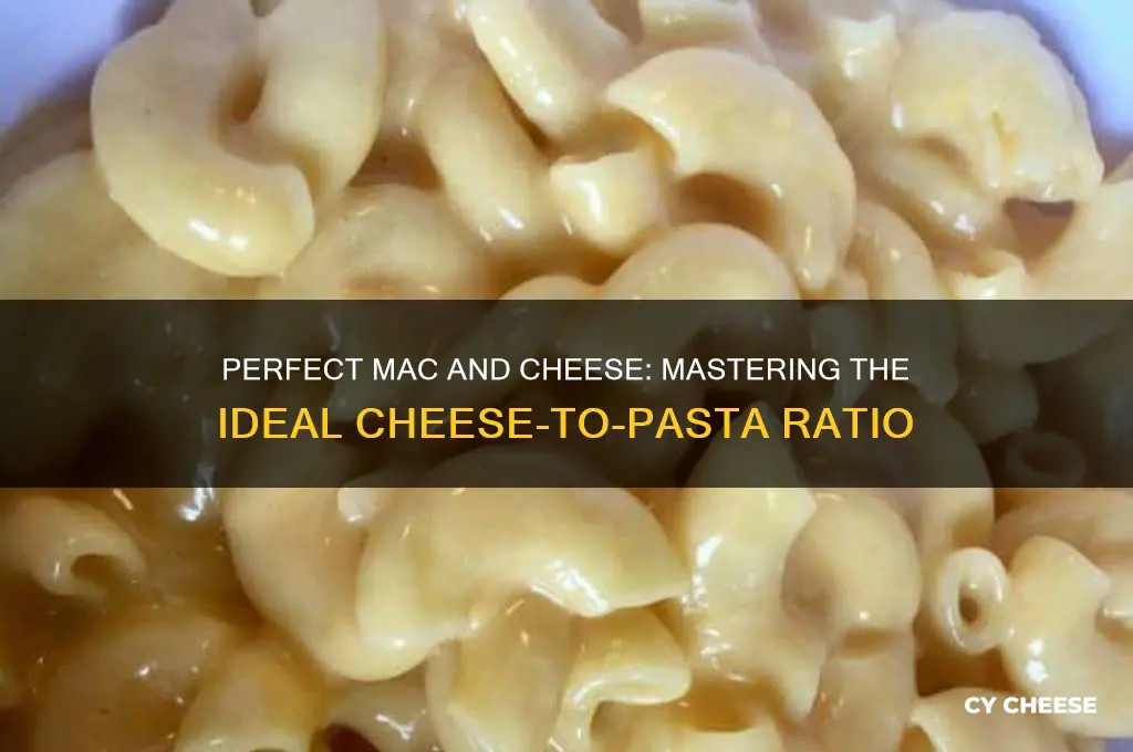 how much cheese for macaroni and cheese