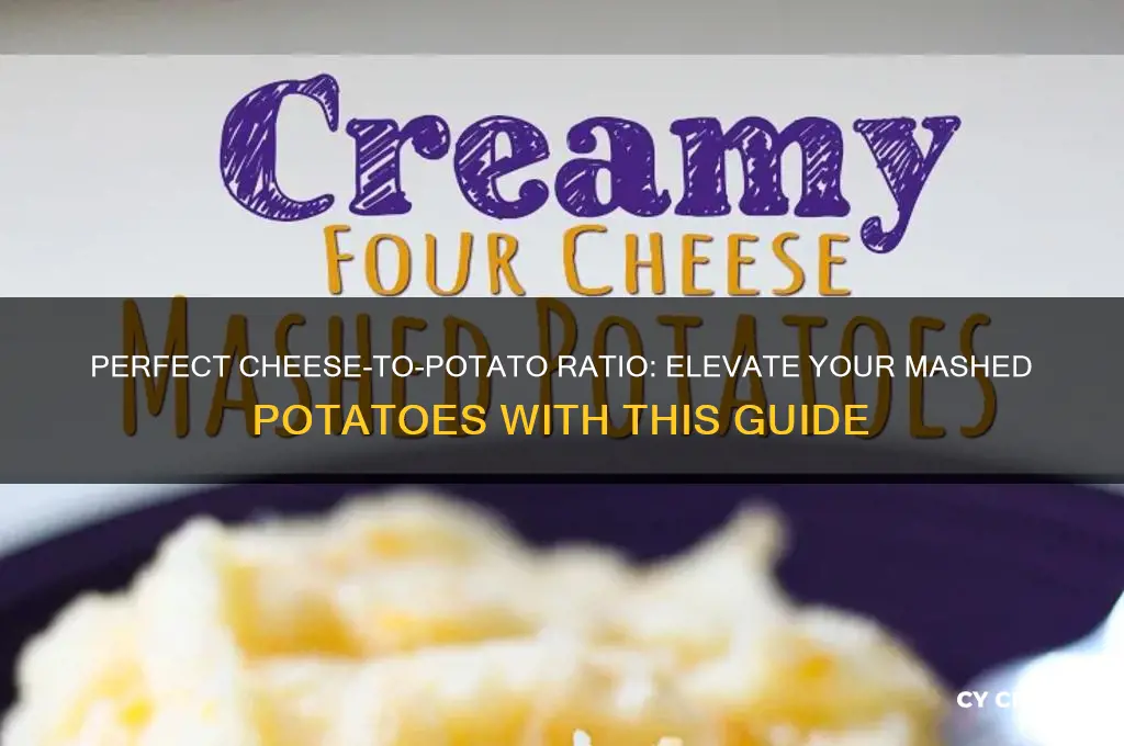how much cheese for mashed potatoes