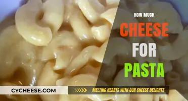 Perfect Pasta Cheese Ratio: How Much Cheese for Pasta?