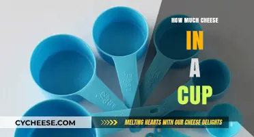 Measuring Cheese: How Much Fits in a Standard Cup?
