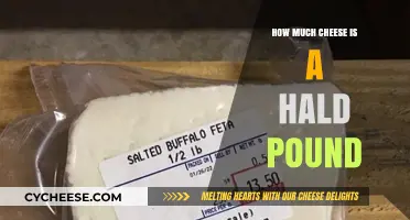 Half Pound of Cheese: Measuring, Uses, and Nutritional Insights