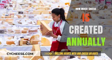 Global Cheese Production: Unveiling the Annual Output of This Dairy Delight