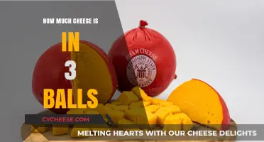Unveiling the Cheesy Truth: How Much Cheese is in 3 Balls?