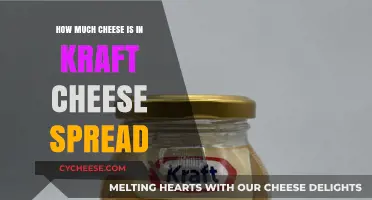 Kraft Cheese Spread: Uncovering the Real Cheese Content Inside