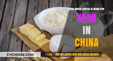 China's Annual Cheese Production: A Surprising Global Perspective