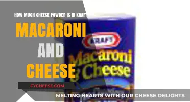 Uncovering Kraft Macaroni and Cheese's Cheese Powder Content: A Detailed Look