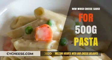 Perfect Cheese Sauce Ratio for 500g Pasta: A Creamy Guide
