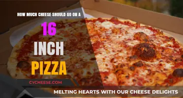 Perfect Cheese Topping Guide for a 16-Inch Pizza