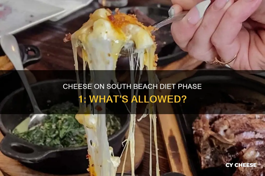 how much cheese south beach phase 1