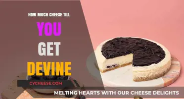 Cheese Bliss: How Much Till You Reach Divine Indulgence?