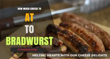 Perfect Cheese-to-Bratwurst Ratio: Mastering Flavor Balance in Every Bite