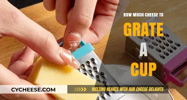 Perfect Cheese Grating: How Much to Shred for a Full Cup