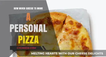 Perfect Personal Pizza: Ideal Cheese Amount for a Cheesy Delight
