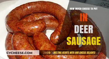 Perfect Cheese-to-Sausage Ratio for Flavorful Deer Sausage Recipes