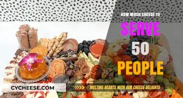Perfect Cheese Portions: Serving 50 Guests with Ease and Precision