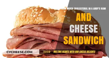 Cholesterol Content in Arby's Ham and Cheese Sandwich Revealed