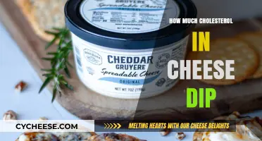 Cholesterol Content in Cheese Dip: What You Need to Know