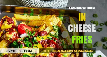 Cholesterol Content in Cheese Fries: A Nutritional Breakdown