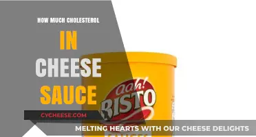 Cholesterol Content in Cheese Sauce: What You Need to Know