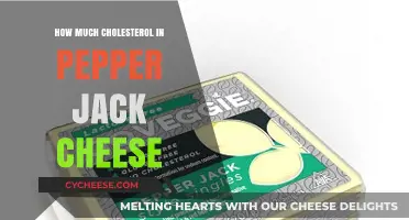 Pepper Jack Cheese Cholesterol Content: A Nutritional Breakdown