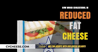 Reduced Fat Cheese: Uncovering Cholesterol Content and Health Benefits